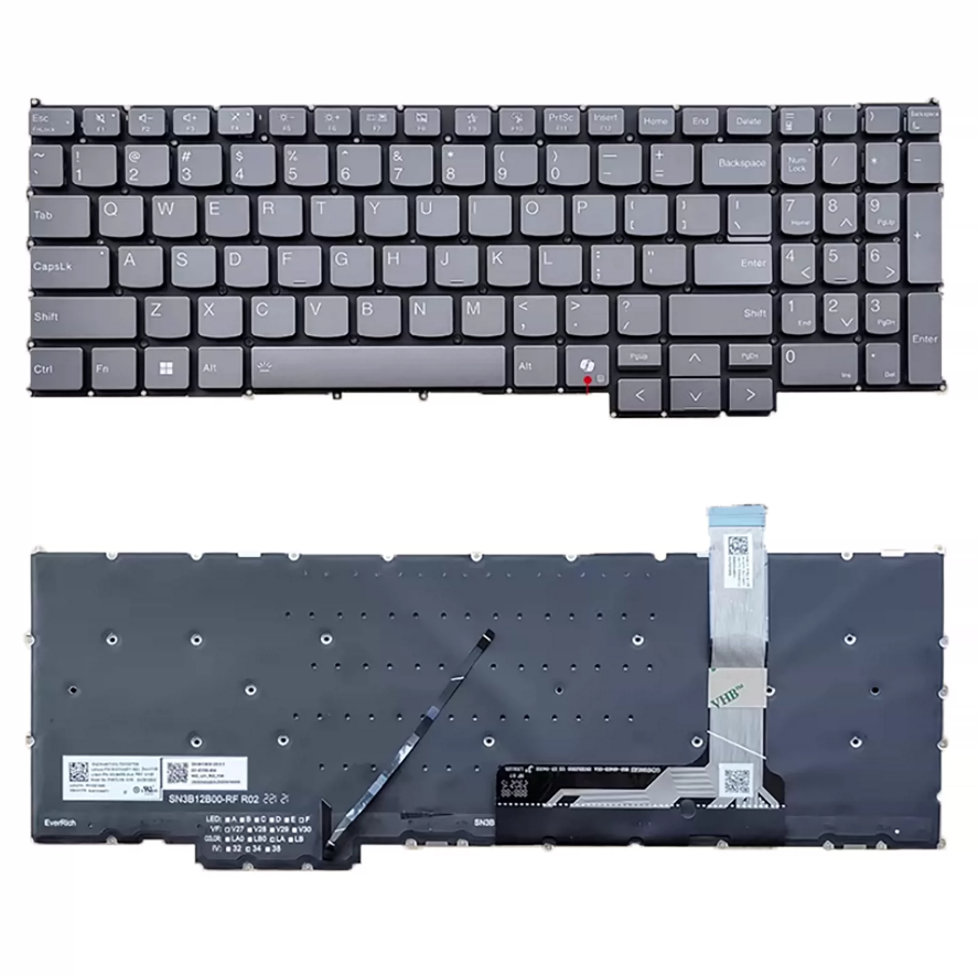 Американская/русская раскладка для ноутбуков Lenovo Thinkbook 16+16p G4/G5/G6/G7/G8 IRH IRL IML IMH клавиатура ноутбука