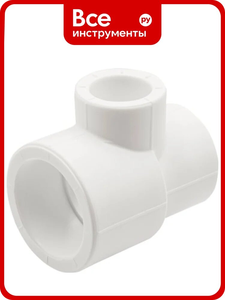 Переходной тройник VRT 32х20х25 EVER plast, белый, Россия 537451