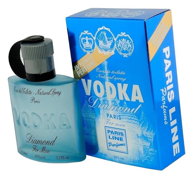 Водка Диамонд аромат для мужчин 100 мл / Paris Line Parfums Vodka Diamond eau de toilette