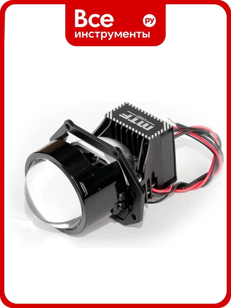 Светодиодные модули ближнего/дальнего света MTF Light серия WIDE BEAM mini, 12В, 55/59Вт, 5500К, 2, 2шт WM59R