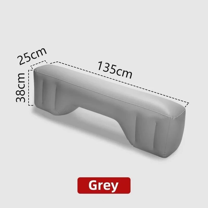 Надувной матрас в автомобиль Grey, 135x38x25 см
