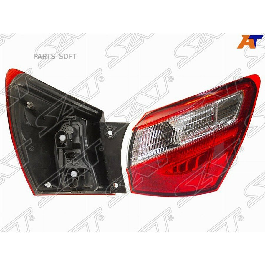 Фонарь задний Nissan Qashqai 10-13 / Dualis 10-14 (Справа/ LED) от официального дистрибьютора, SAT, артикул ST21519L3R