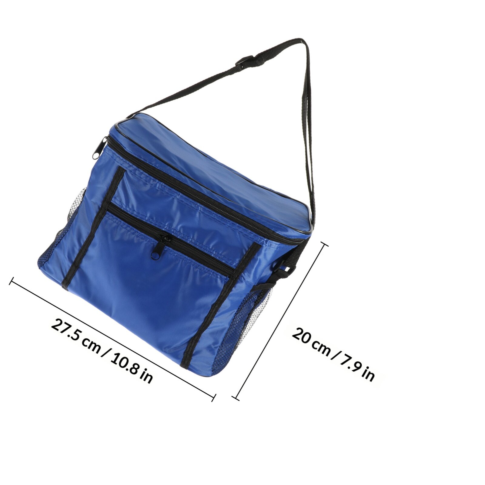Сумка Для Пикника ИзOXFORD C Термоизоляцией 27 5X17 5X20CM Синяя
