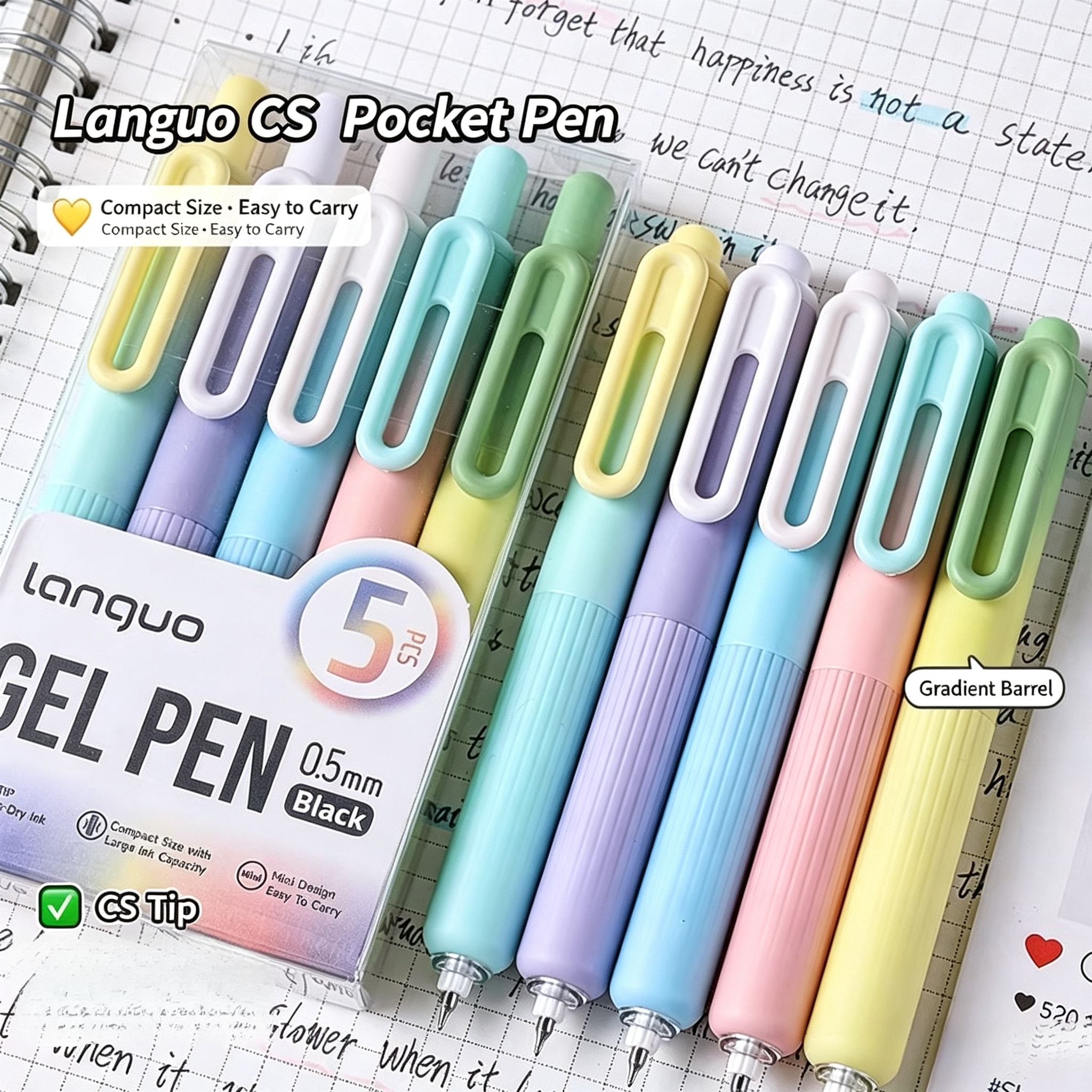 Шариковые ручки гели Languo