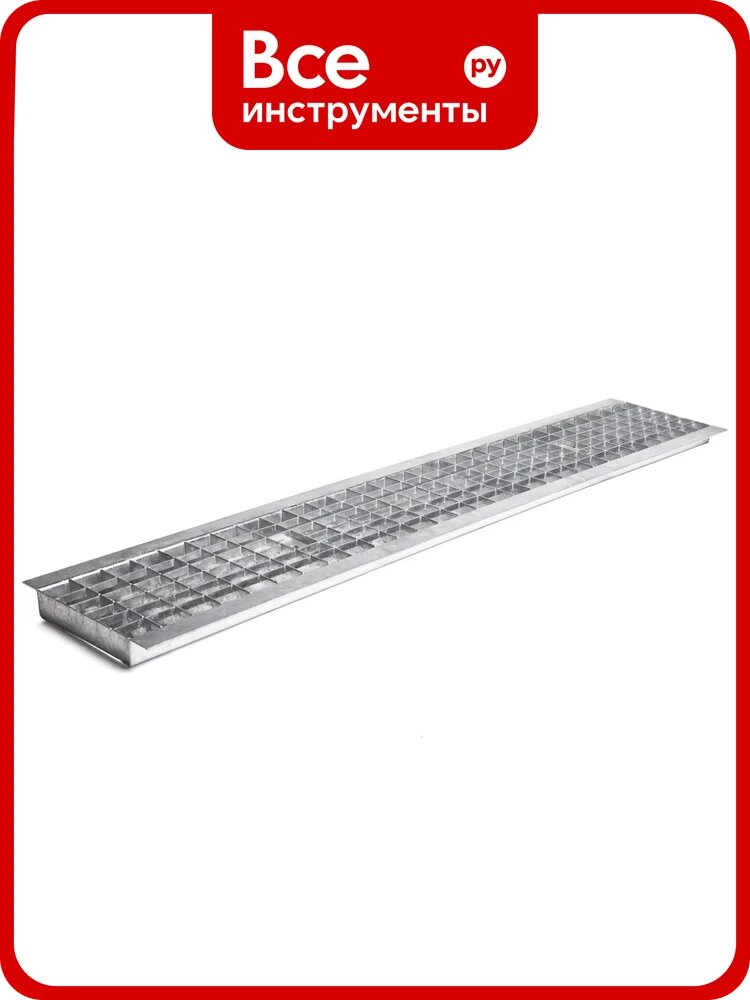Решетка сварная оцинкованная AQUADRENAG РСО Standart DN200 B125 2023722Zn