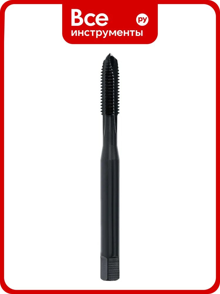 Машинный метчик Voelkel М4 шаг 0.7 мм DIN371 HSSE-VAP V31571
