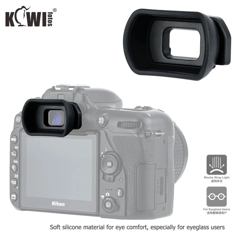 Наглазник для видоискателя JJC KE-NKD для Nikon D7500 D7200 D7100 D7000 D5200 D5100 D5000 D3500