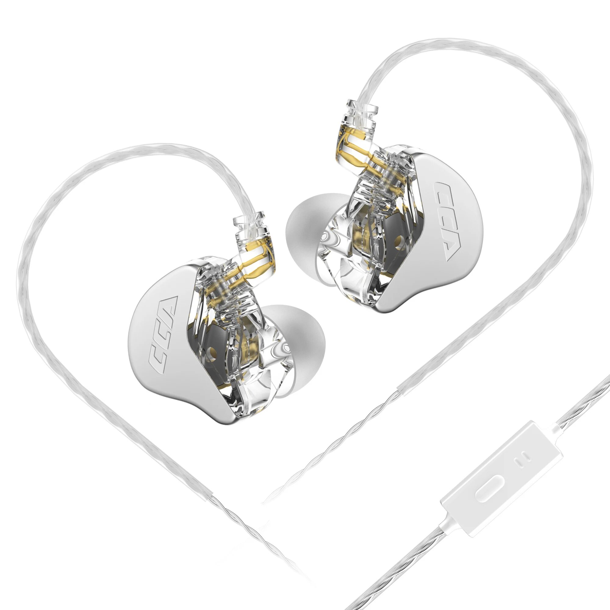 CCA CRA silver mic проводные наушники