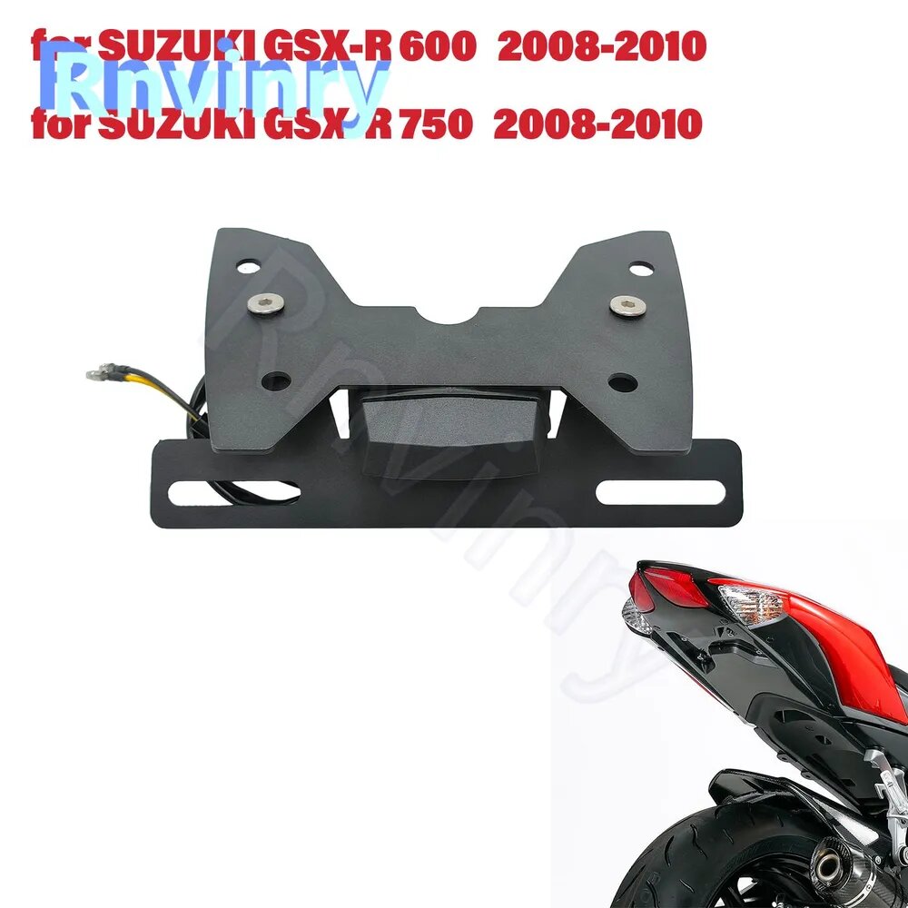 Светодиодный держатель номерного знака для SUZUKI GSX-R 600 / 750 2008 2009 2010