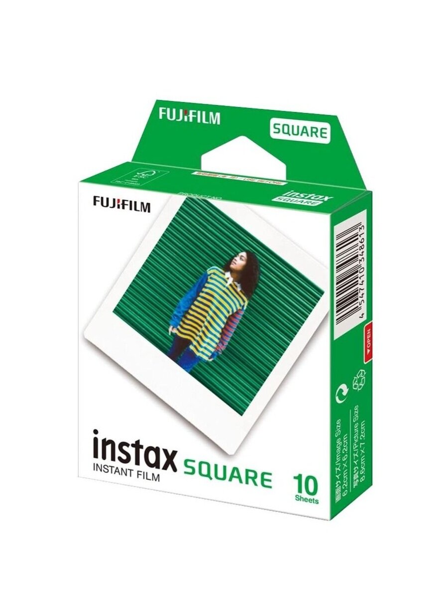 Картридж для моментальной фотографии Fujifilm Instax Square, 10 фото