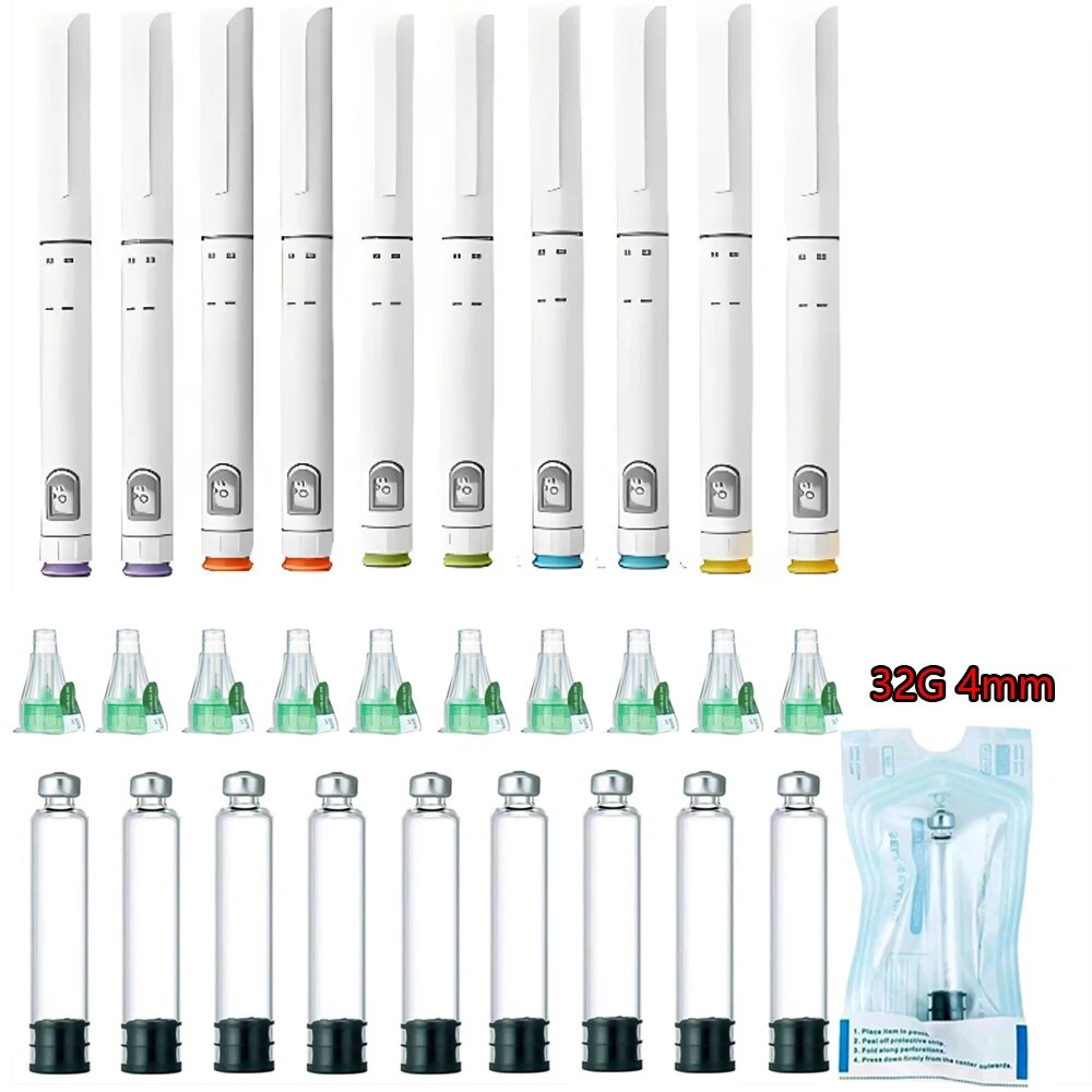 Одноразовые инъекционные ручки HDRSMTMED для лица 10 шт random color 10pcs