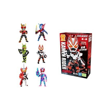 Spiritual Creations Kamen Rider Q Стиль Герой Chronicles Конфетные игрушки 1 слепой бокс Целая коробка 6 шт