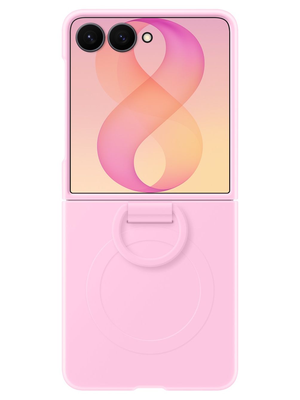 Чехол Silicone Ring Magnet Case на Samsung Galaxy Z Flip8