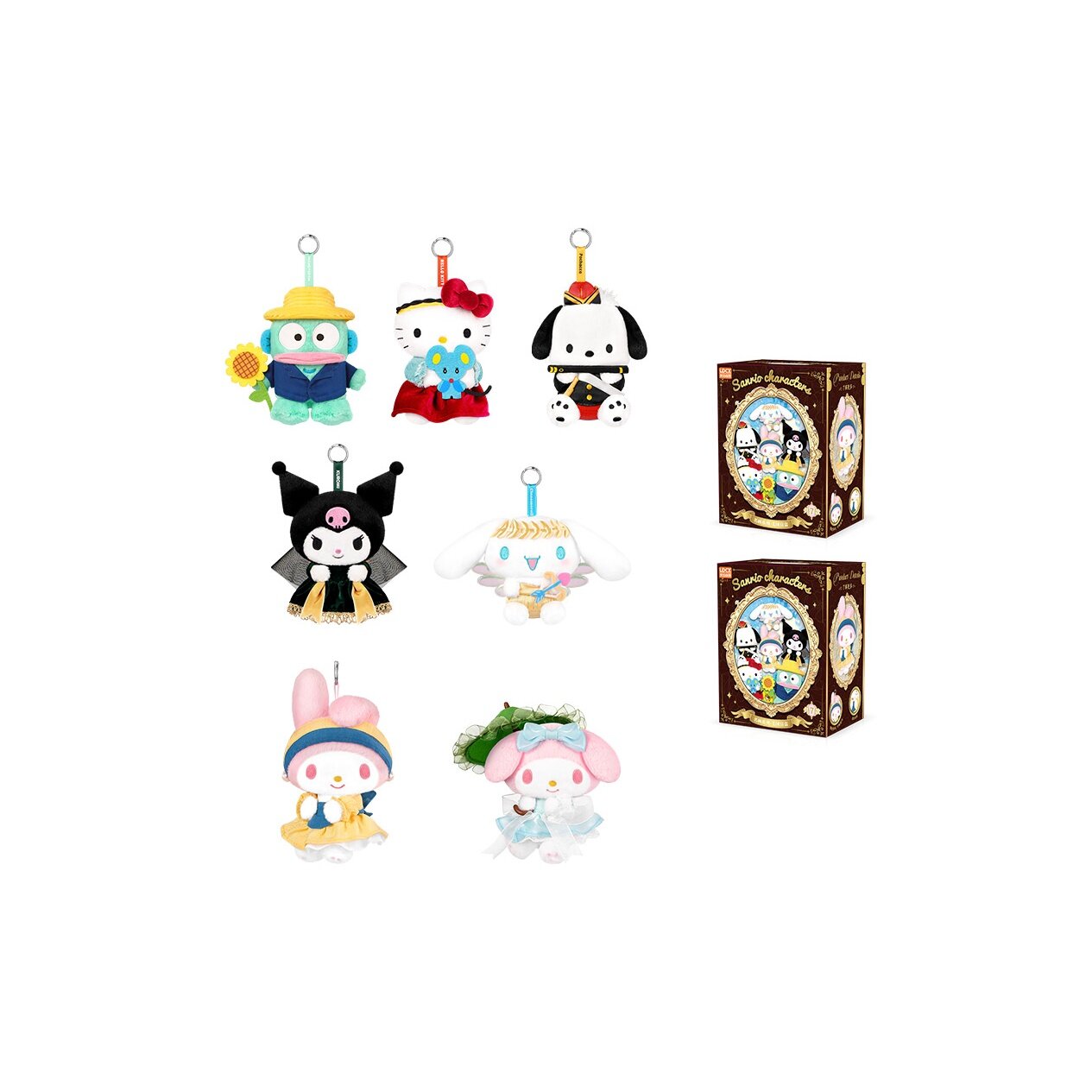Spiritual Creations Серия знаменитых картин Kuromi My Melody Хангёдон Hello Kitty Pochacco Cinnamoroll