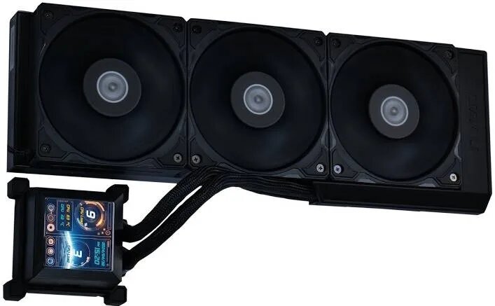 Водяное охлаждение Lian Li HydroShift LCD 360SB / G89. GHSLCD36SB. R0