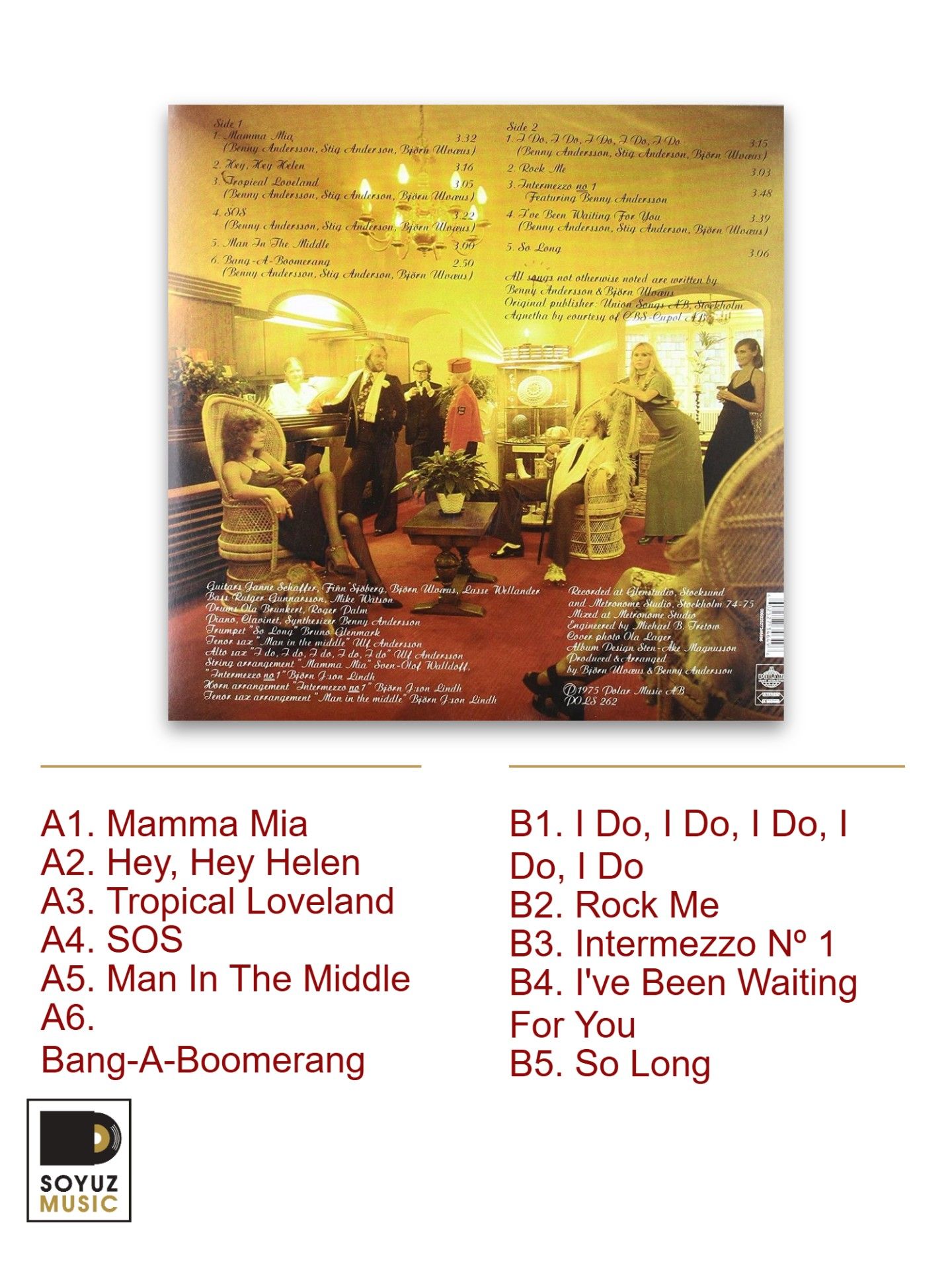 Abba. Abba (LP Black/Винил) — фото 1