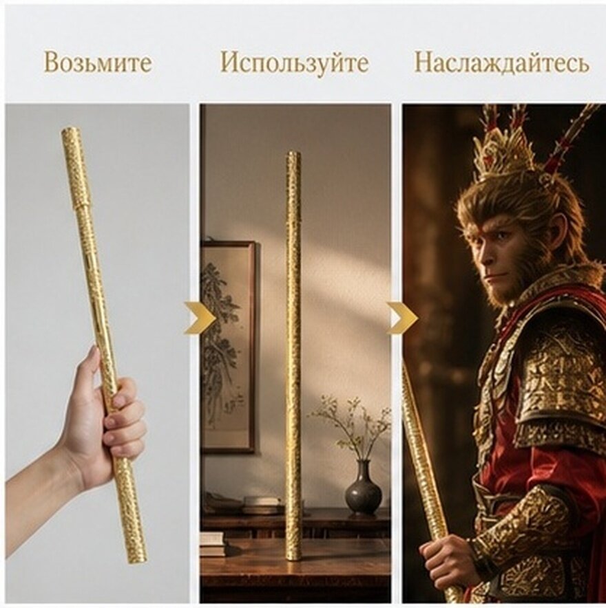 Обезьяний Король Золотой Палка Рути Руйи 15X0 8X0 8 См Для Офиса И Дома