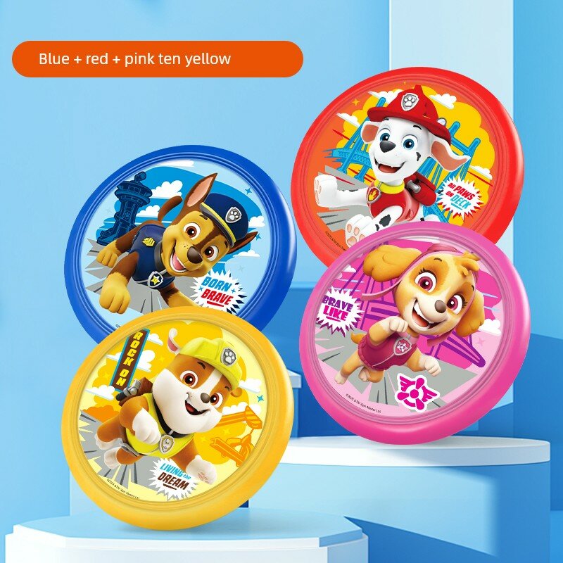 Набор из четырех фрисби со всеми персонажами PAW Patrol, полная коллекция мягких игрушек для детей