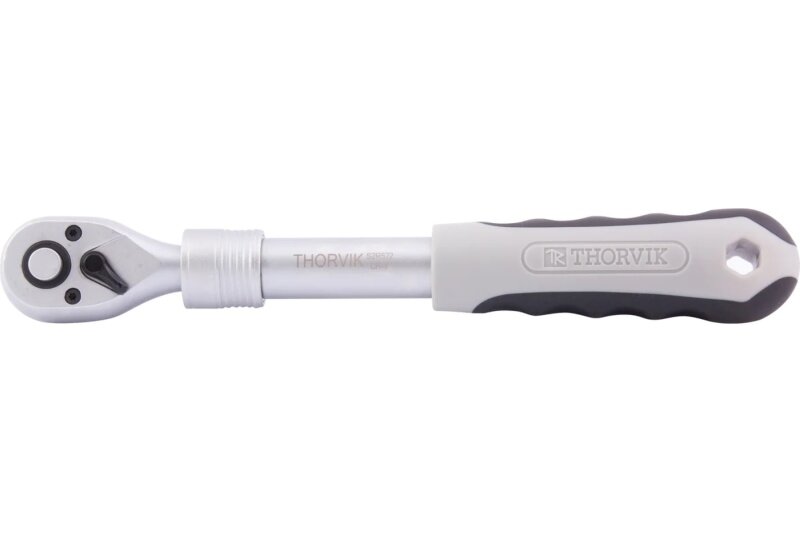 Трещоточная рукоятка THORVIK 1/4"DR, 72 зубца