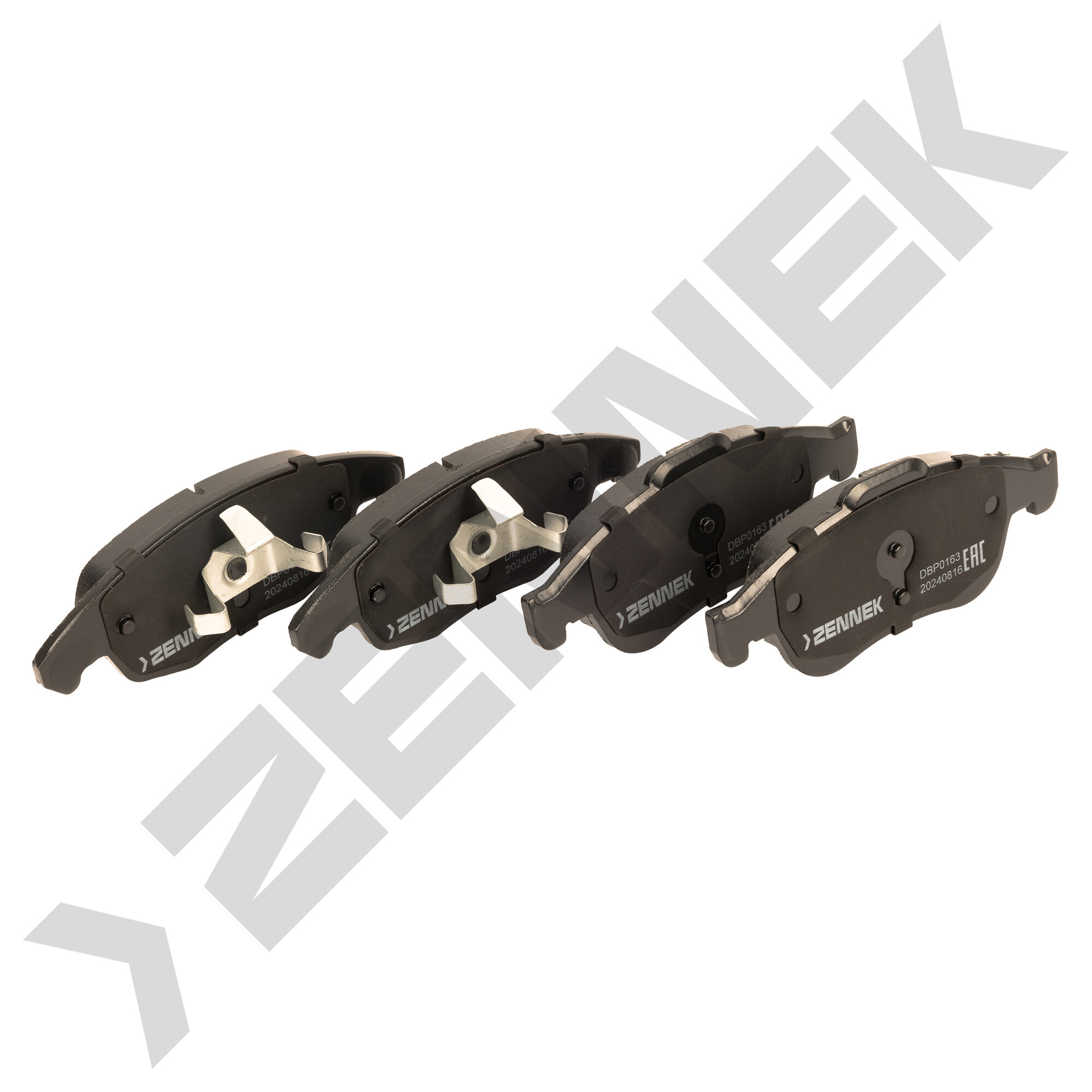 Колодки тормозные дисковые передние CITRON BERLINGO 96-15 BERLINGO 08 ZENNEK DBP0163