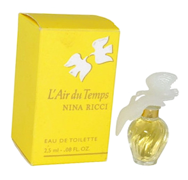 Туалетная вода Nina Ricci L Air Du Temps мини-формат / Пробник аромата Нина Ричи Дух Времени 2.5 / Сэмпл парфюма