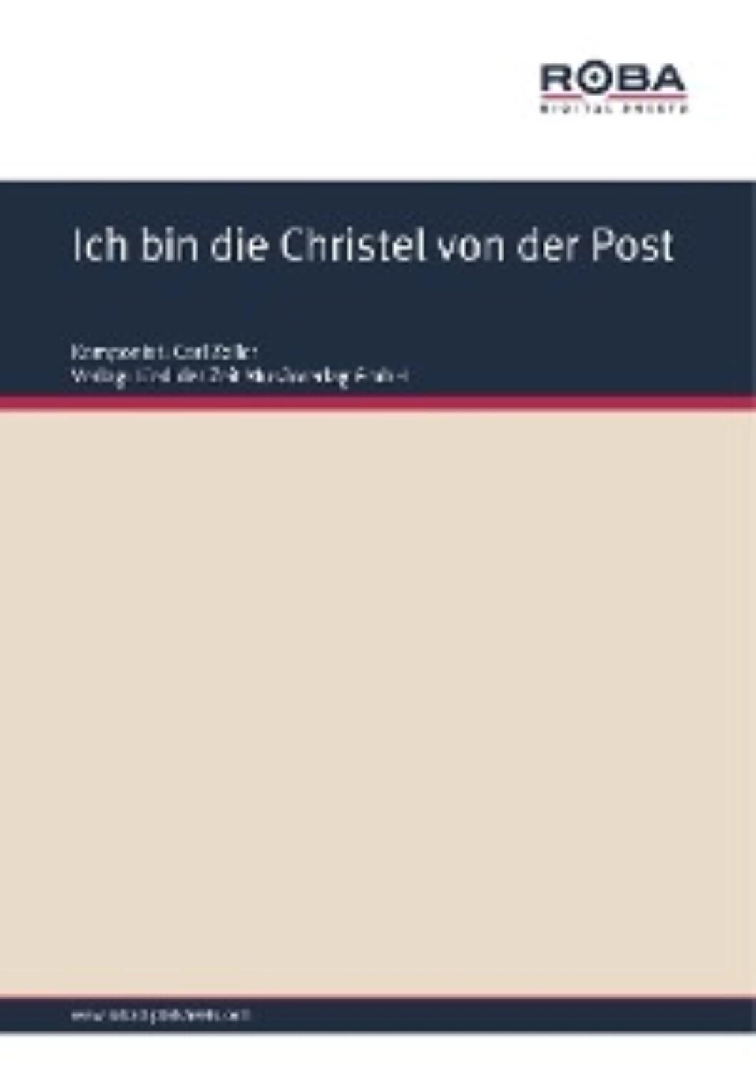 Ich bin die Christel von der Post [Цифровая книга]
