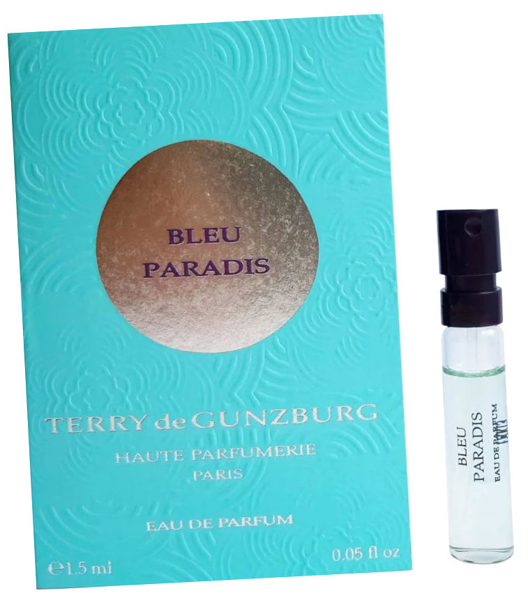 Пробник парфюма Terry De Gunzburg Bleu Paradis 1.5 / Парфюмерная вода Терри Де Гинзбург Блю Парадиз миниатюра