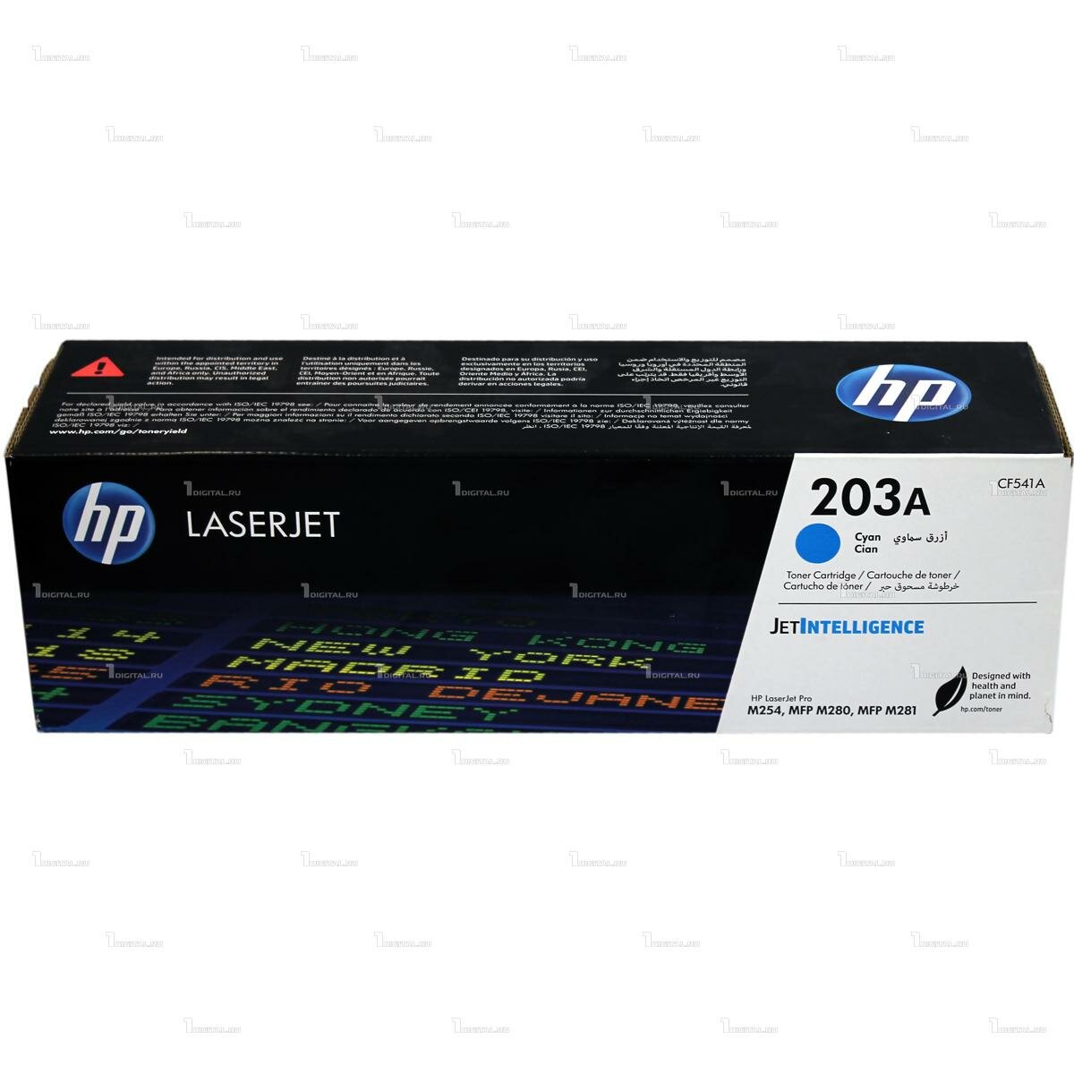 Картридж HP CF541A (203A) голубой для Color LaserJet Pro MFP M254/M280/M281