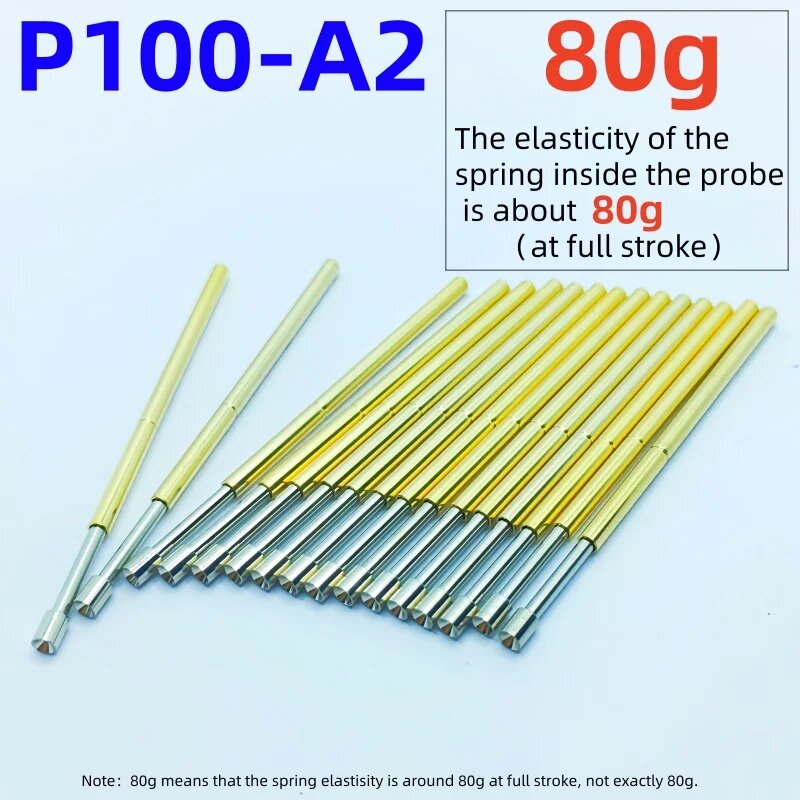 Пружинный тестовый щуп P100-A2 20PCS