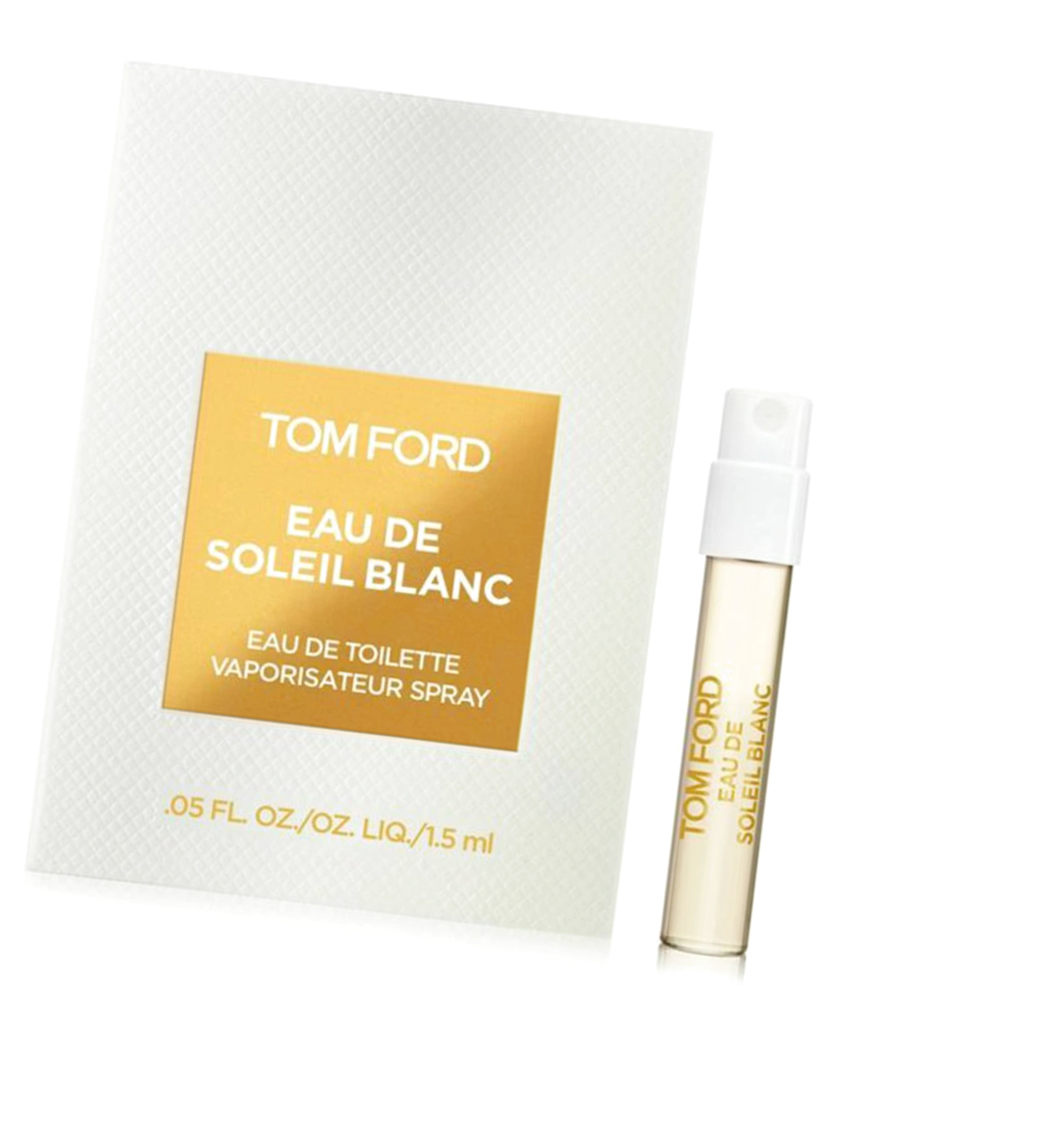 Сэмпл аромата Tom Ford Eau De Soleil Blanc 1.5 / Туалетная вода Том Форд О Де Солейл Бланк миниатюра / Стойкий парфюм