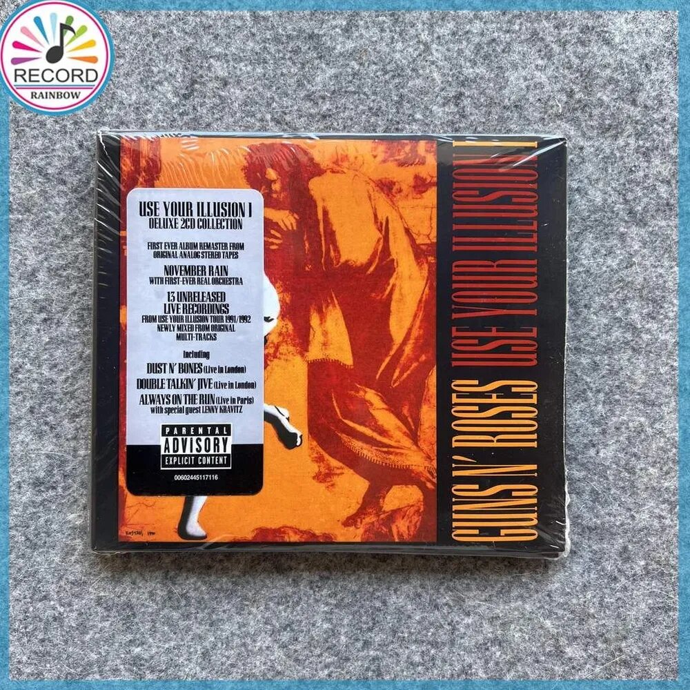 CD Guns N Roses Use Your Illusion I 2CD OM03265 Альбом Совершенно новый