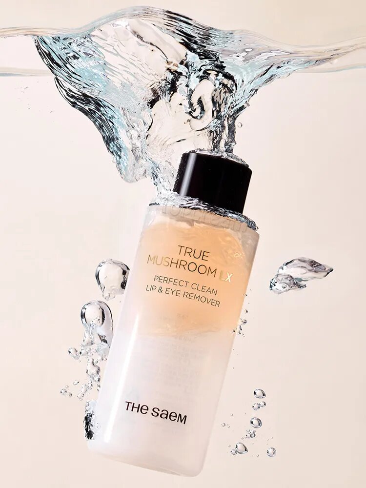 The Saem Двухфазное средство для снятия макияжа для глаз и губ с грибным комплексом 150 мл True Mushroom LX Perfect Clean Lip & Eye Remover