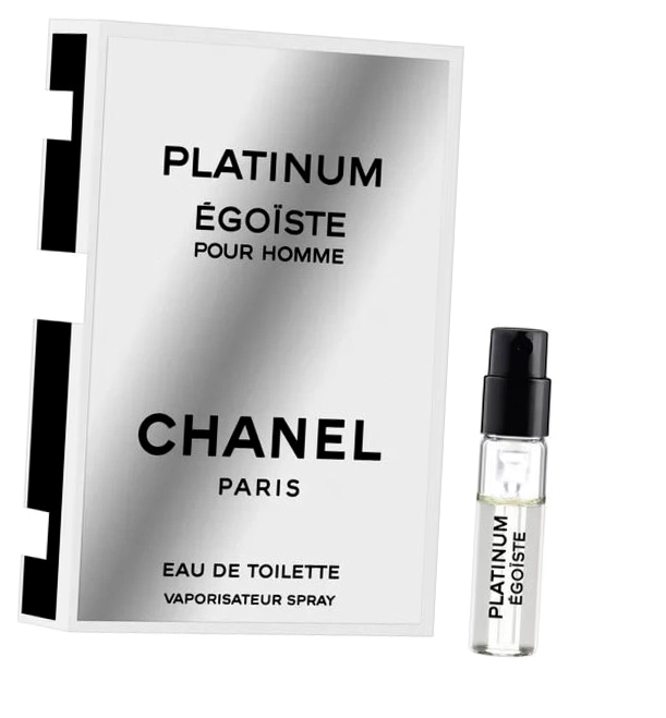 Туалетная вода Chanel Egoiste Platinum пробник аромата 1.5 / Шанель Эгоист Платинум миниатюра / Стойкий парфюм