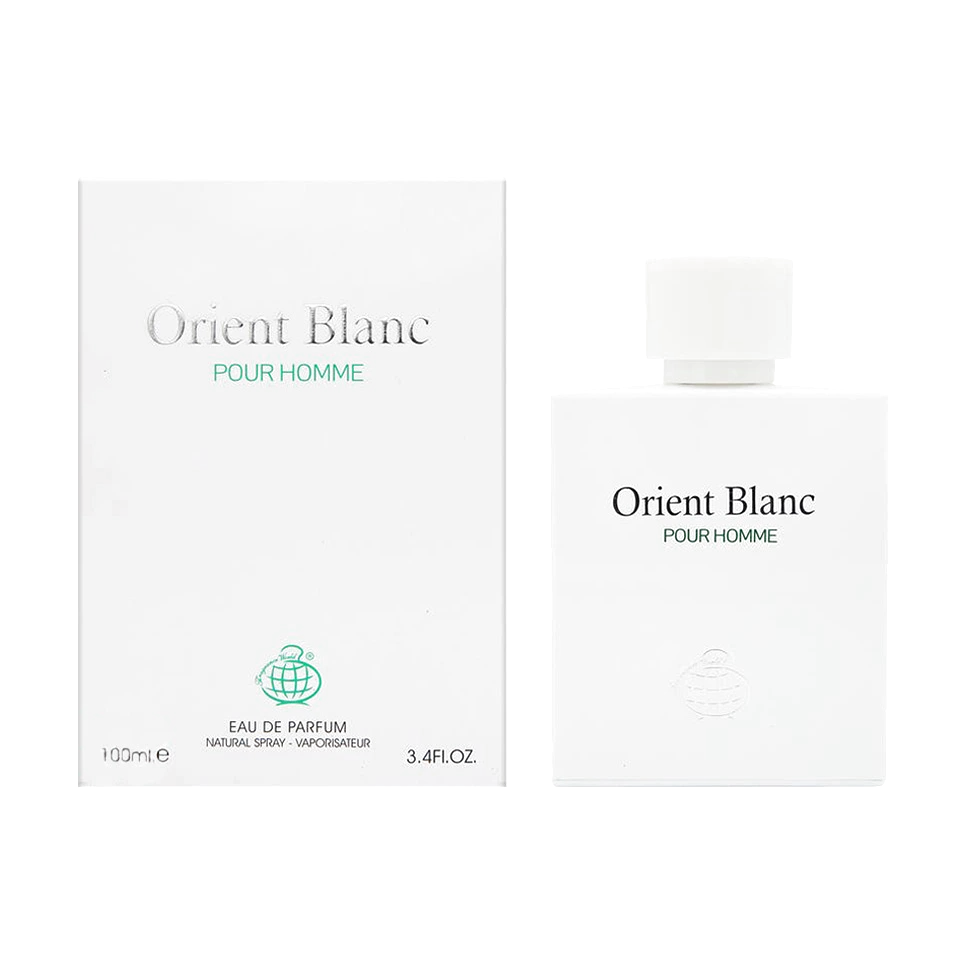 Мужская парфюмерная вода Фрагранс Ворлд Ориент Бланк 100 мл - Orient Blanc, аромат Белый Восток