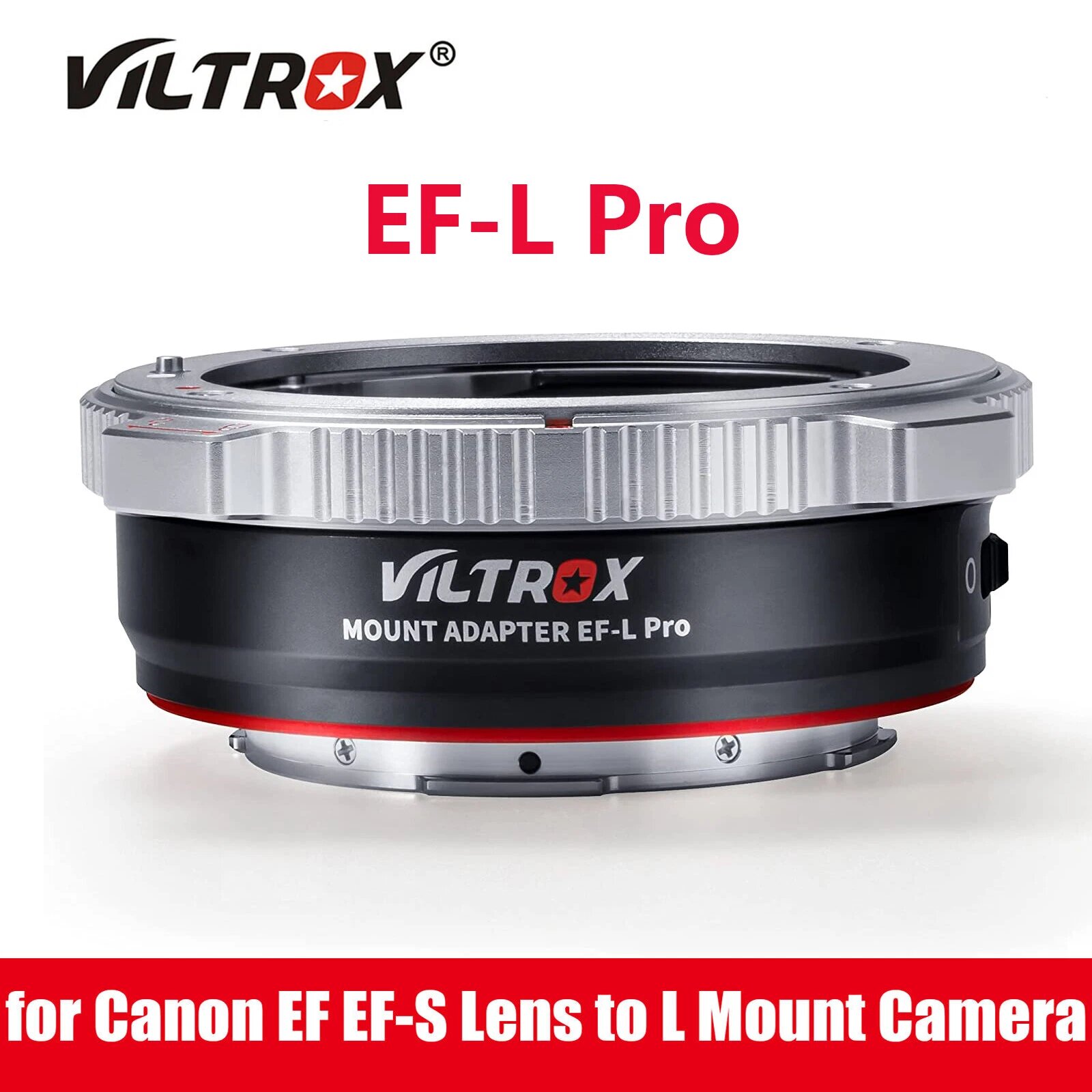 Адаптер VILTROX EF-L Pro с автофокусом для объективов Canon EF/EF-S с креплением L
