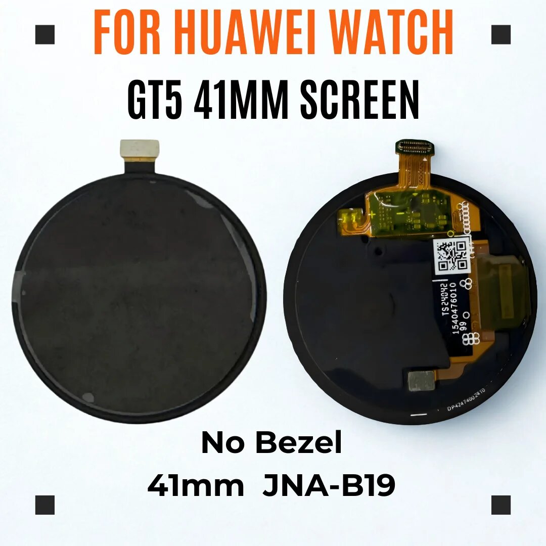 Для Huawei Watch GT 5 41 мм JNA-B19 ЖК-дисплей с дигитайзером сенсорного экрана Замена для No Bezel