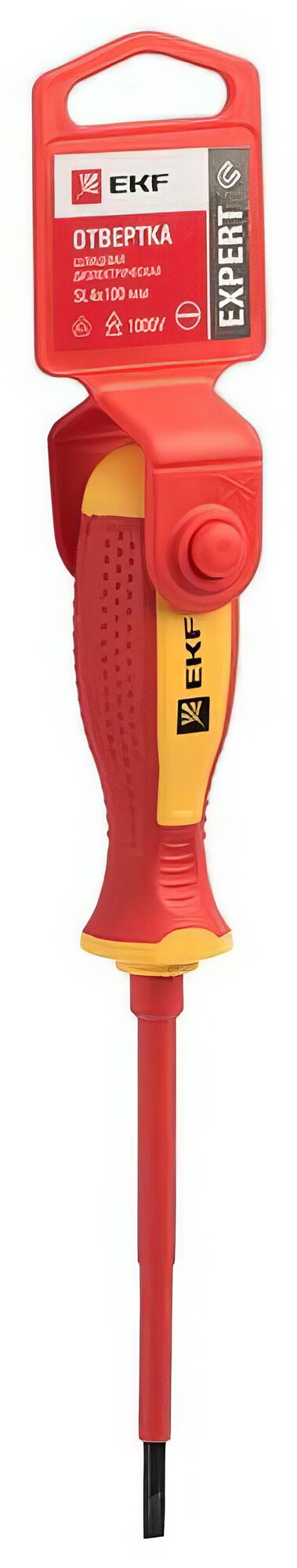 Отвертка Expert SL4x100 мм 1000В