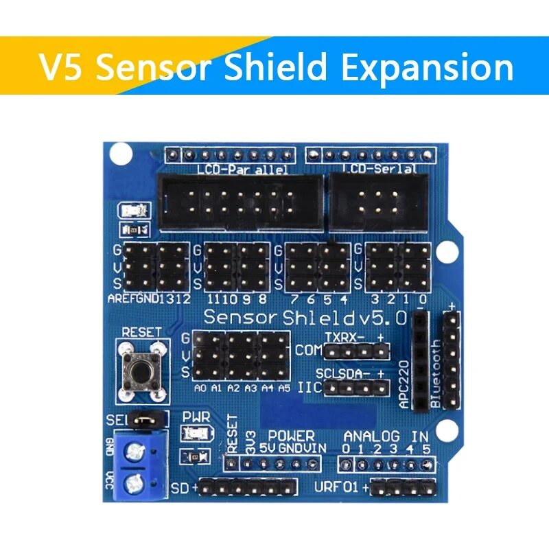 Плата расширения сенсорного щита V5 для Arduino UNO R3 V5.0, электронный модуль, сенсорный экран, плата расширения V5