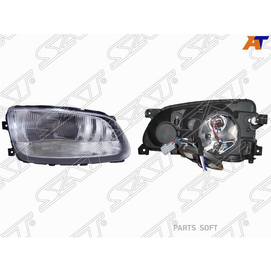 Фара Hino Dolphin Profia 01- / Ranger 01-17 (Справа) от официального дистрибьютора, SAT, артикул ST2191107R