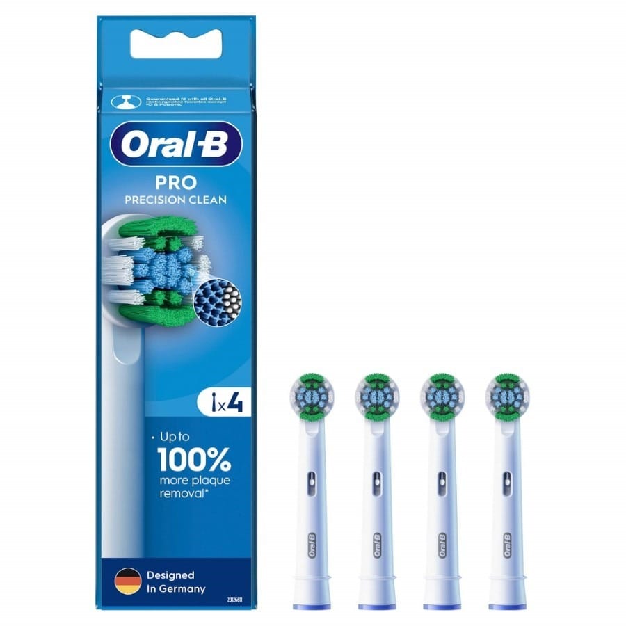 Насадка для электрической зубной щетки Oral-B Precision Clean, 4 шт