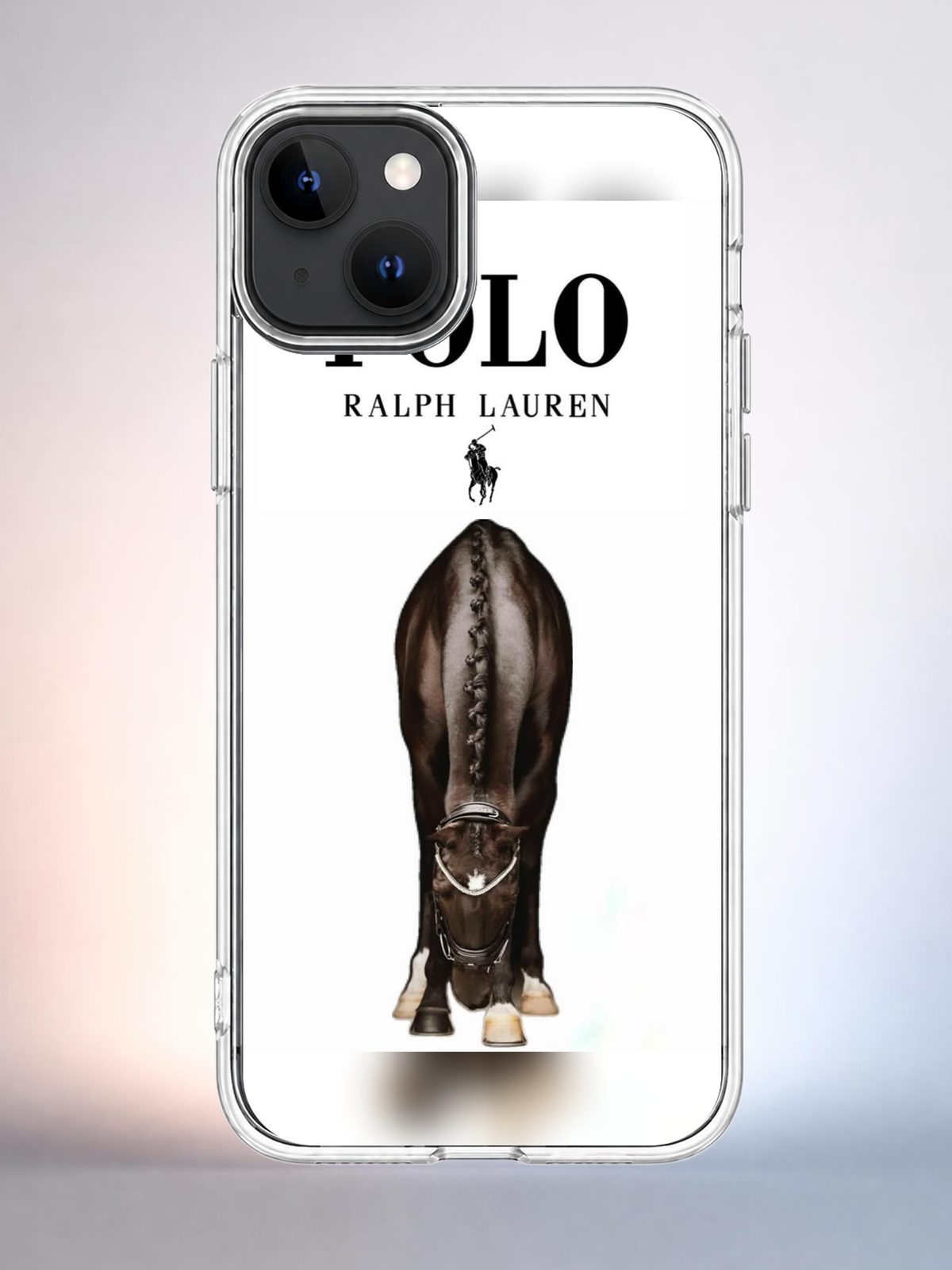 Прозрачный чехол на iPhone 13 Polo Ralph Lauren