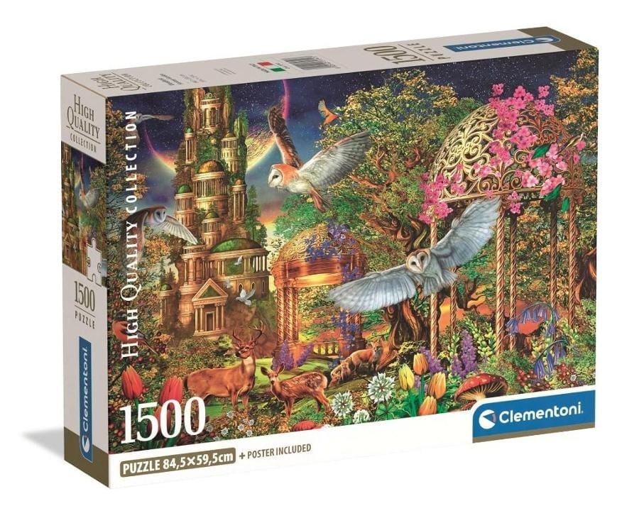 Пазл Clementoni high quality woodland fantasy garden, 1500 элементов