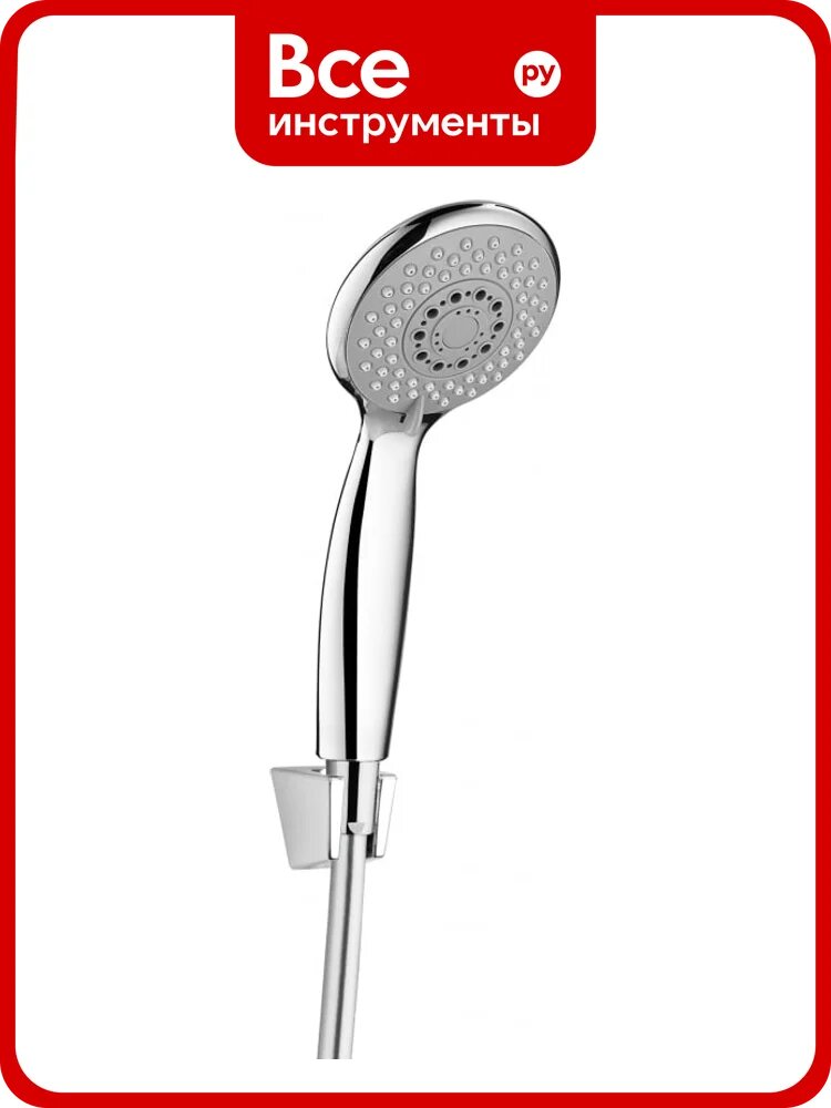 Душевая лейка Aquanet AF000-07C CЕТ2 3 режима+держатель+душевой шланг PVC 150см, хром 00246853