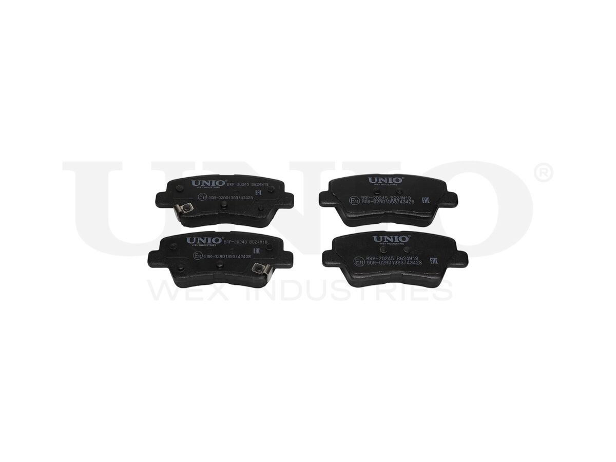 Колодки тормозные диск. задние kia sportage iv 15-, optima iii, iv 10-, hyundai tucson iii 15- (UNIO BRP-20245)