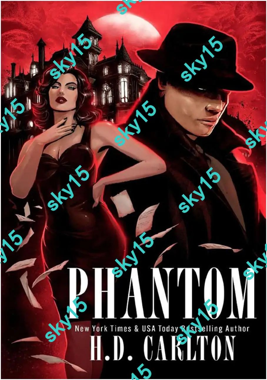 Phantom H.D. Carlton Dark Gothic Romance Suspense Novel English Paperback