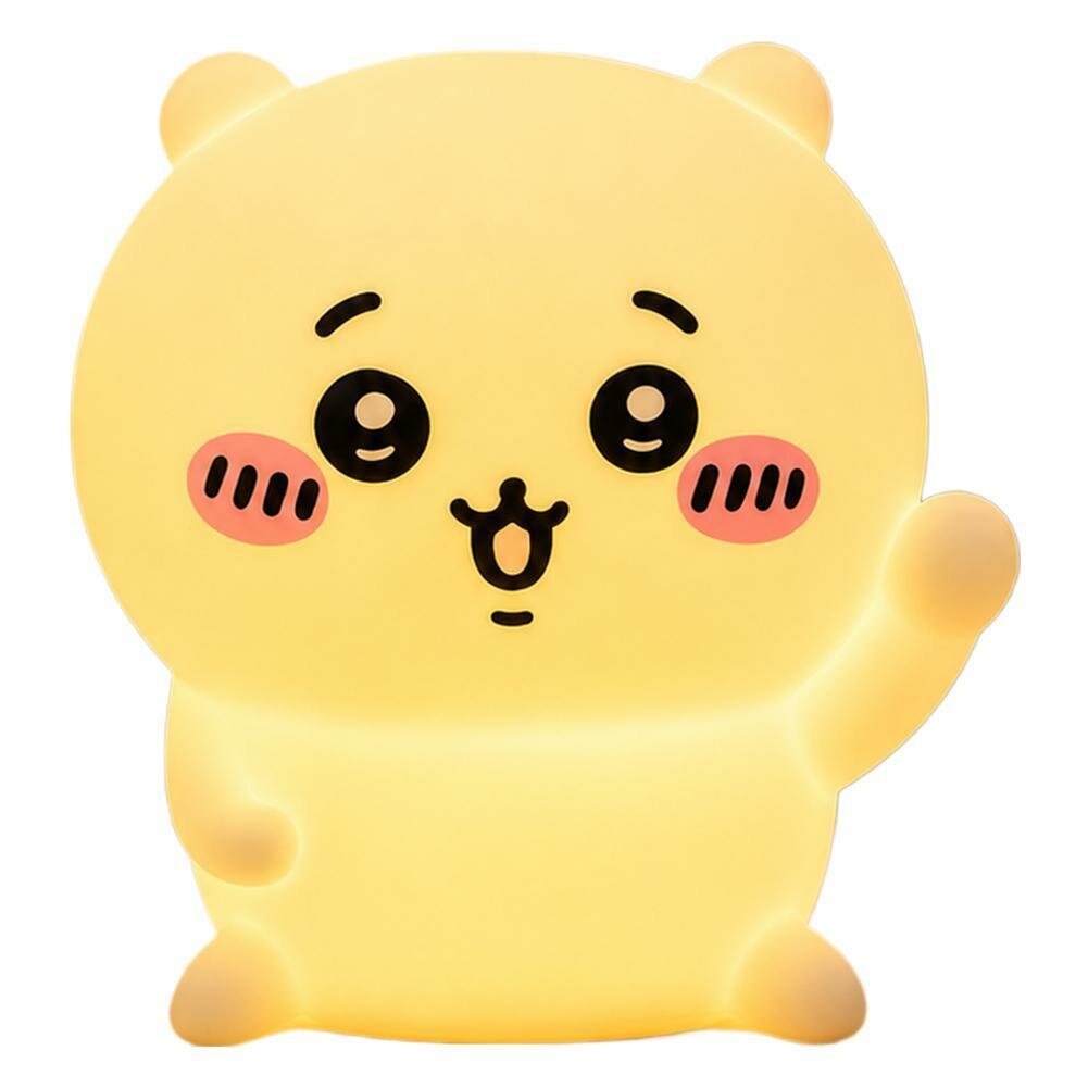 Светящаяся фигурка, жёлтый кролик, винил, 9,5 см