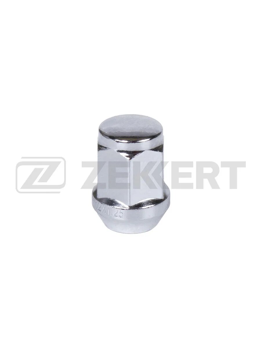 Гайка колесная конус M12 x 1 25 L=35 ключ 21 Хром, арт. BE4092