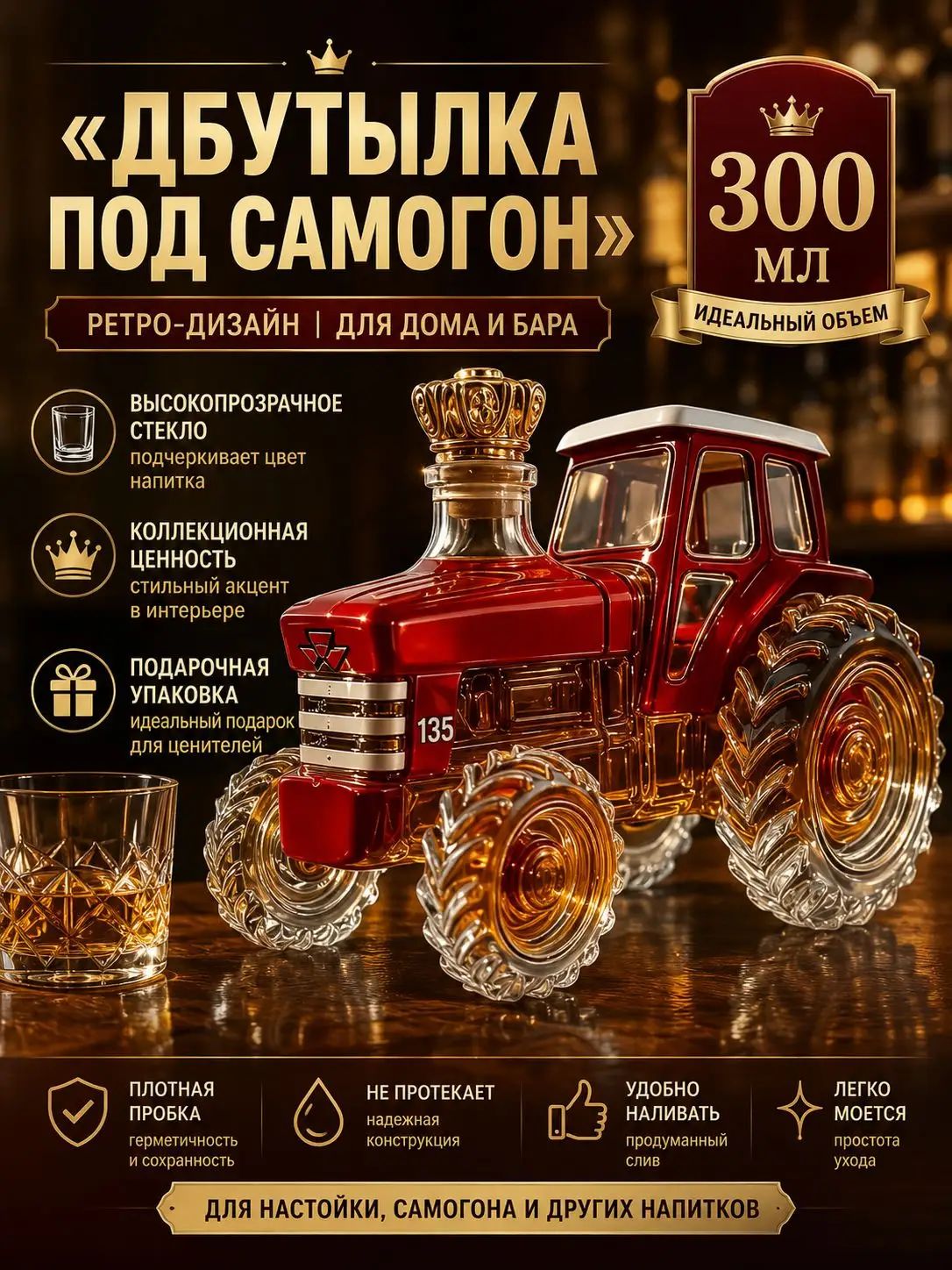 Бутылка 0.35 л 1 шт