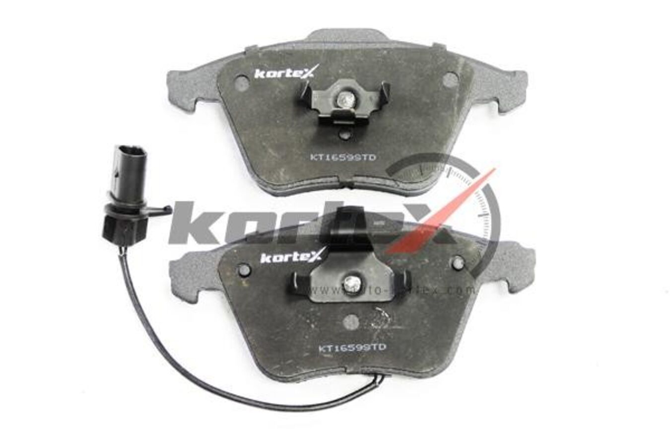 Колодки Торм. Audi A4/A6/A8 02> Перед. к-Т (KORTEX KT1659STD)