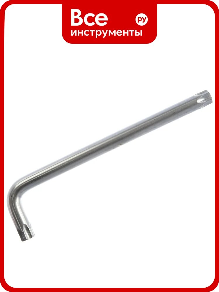 Ключ Rockforce TORX Г-образный длинный T-60H с отверстием RF-76760L(25536)